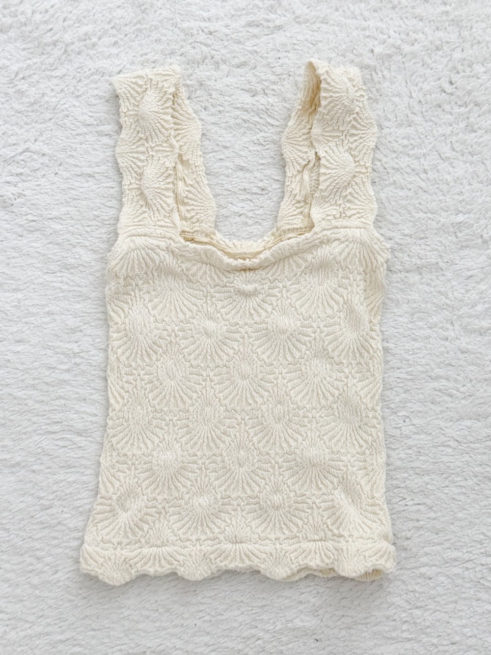 free people love letter cami cream size xs/s